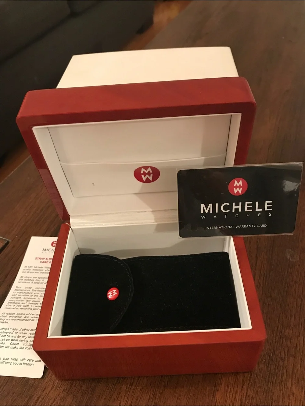 MICHELE CSX-36 Diamond Chronograph Watch 0.60 CTW